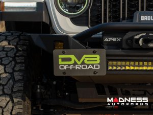 Front License Plate Mount - D-Ring Mount - Quick Release